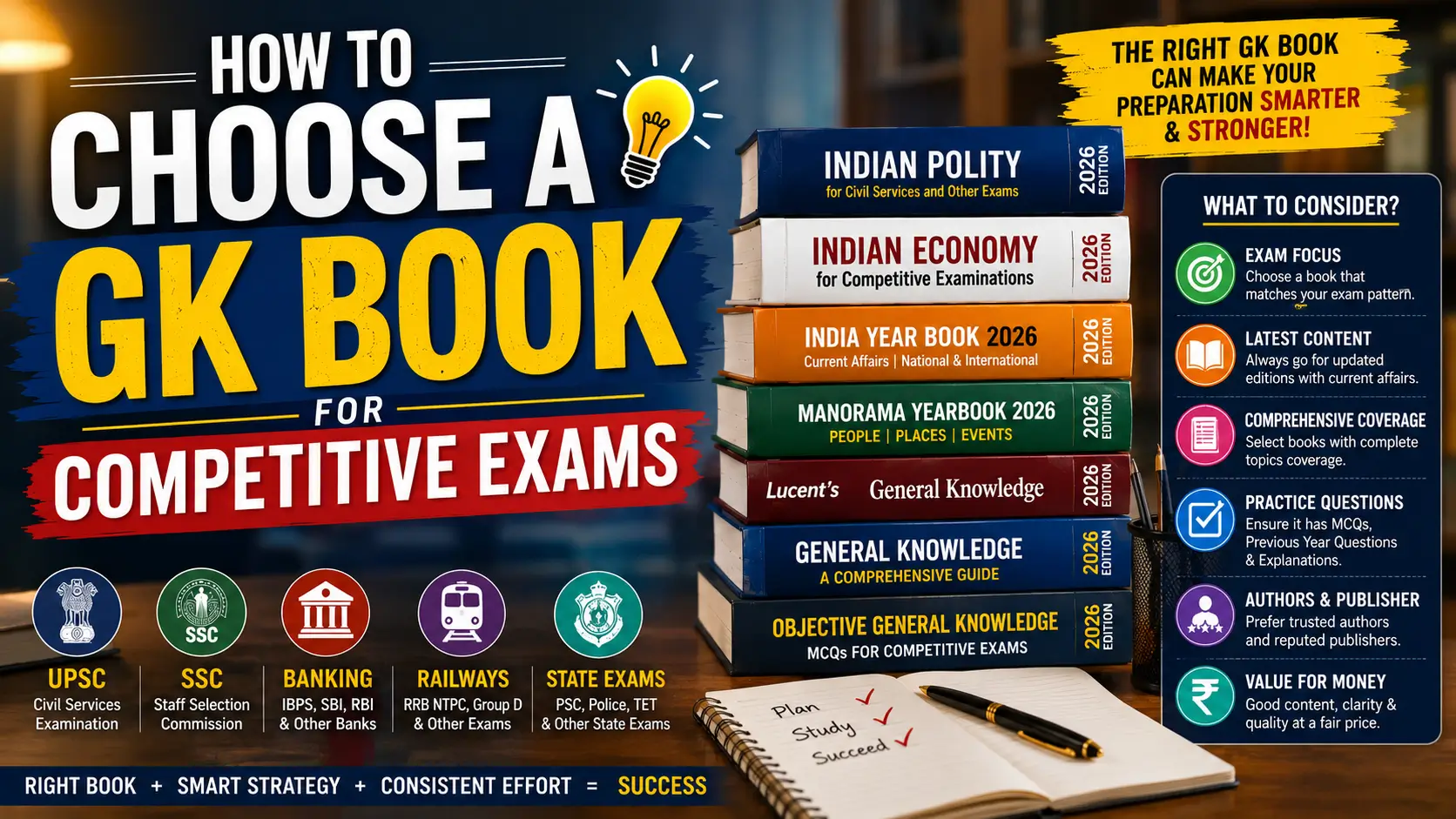 How to choose the right GK book