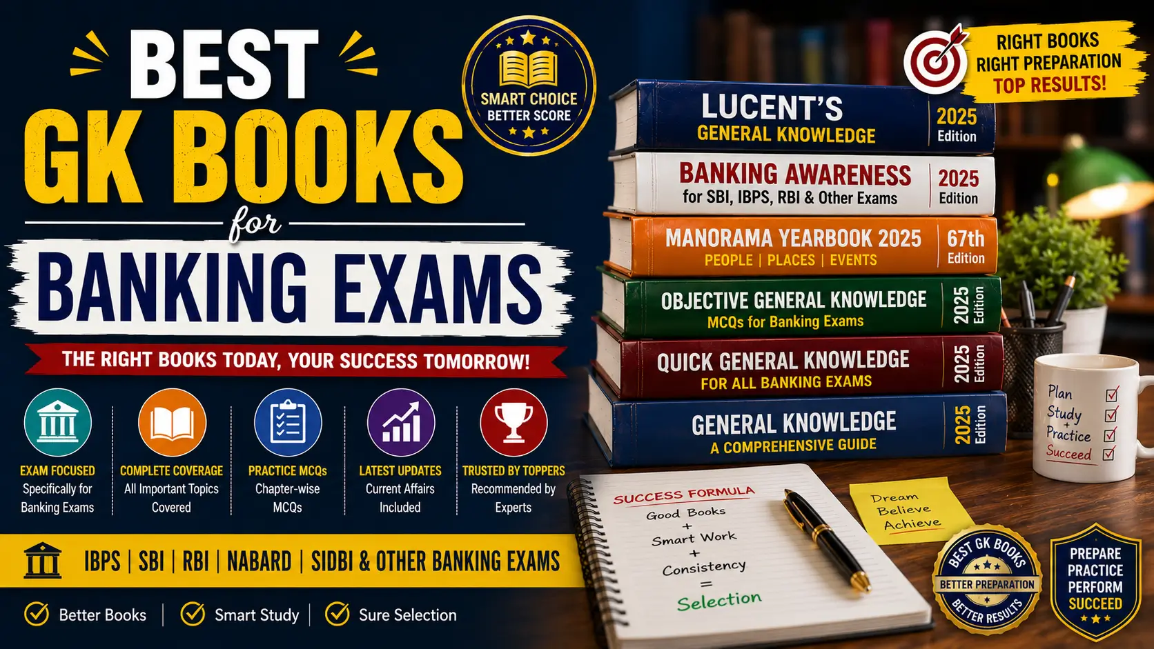 Smart study for banking success