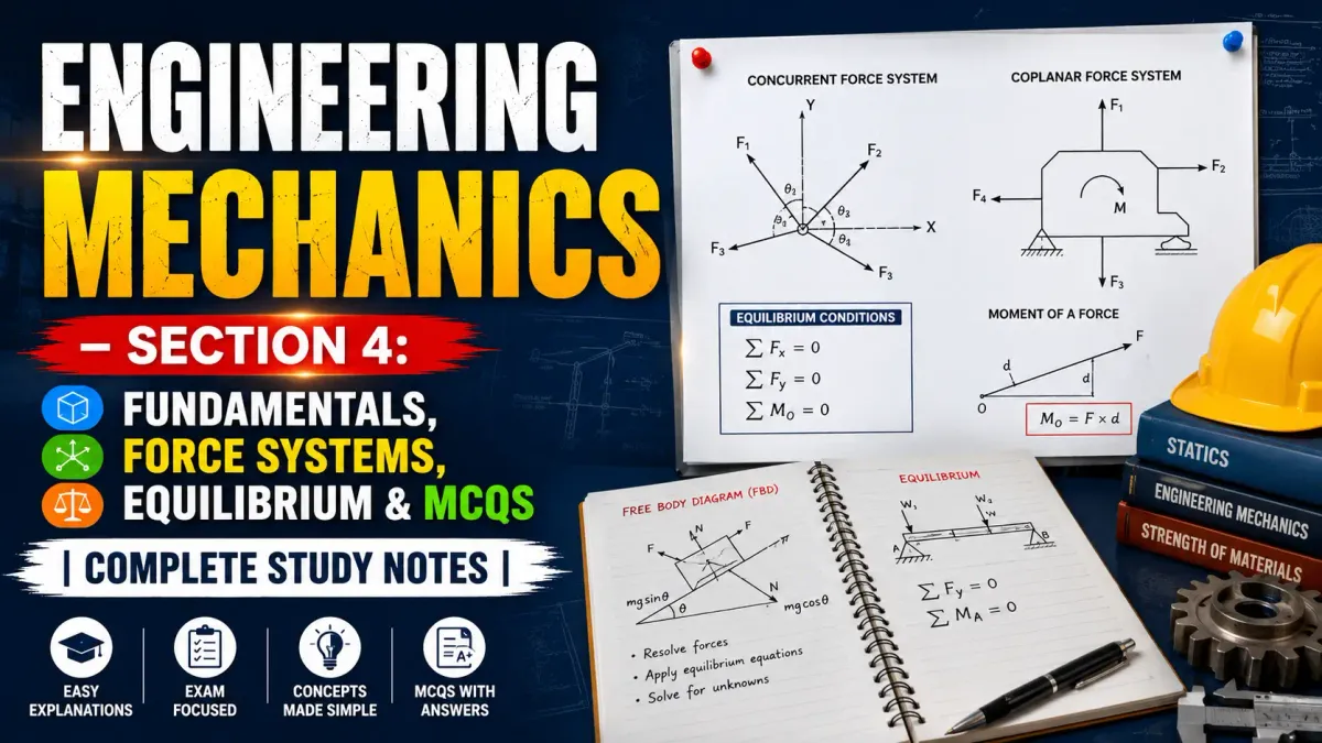 Engineering mechanics: study guide overview
