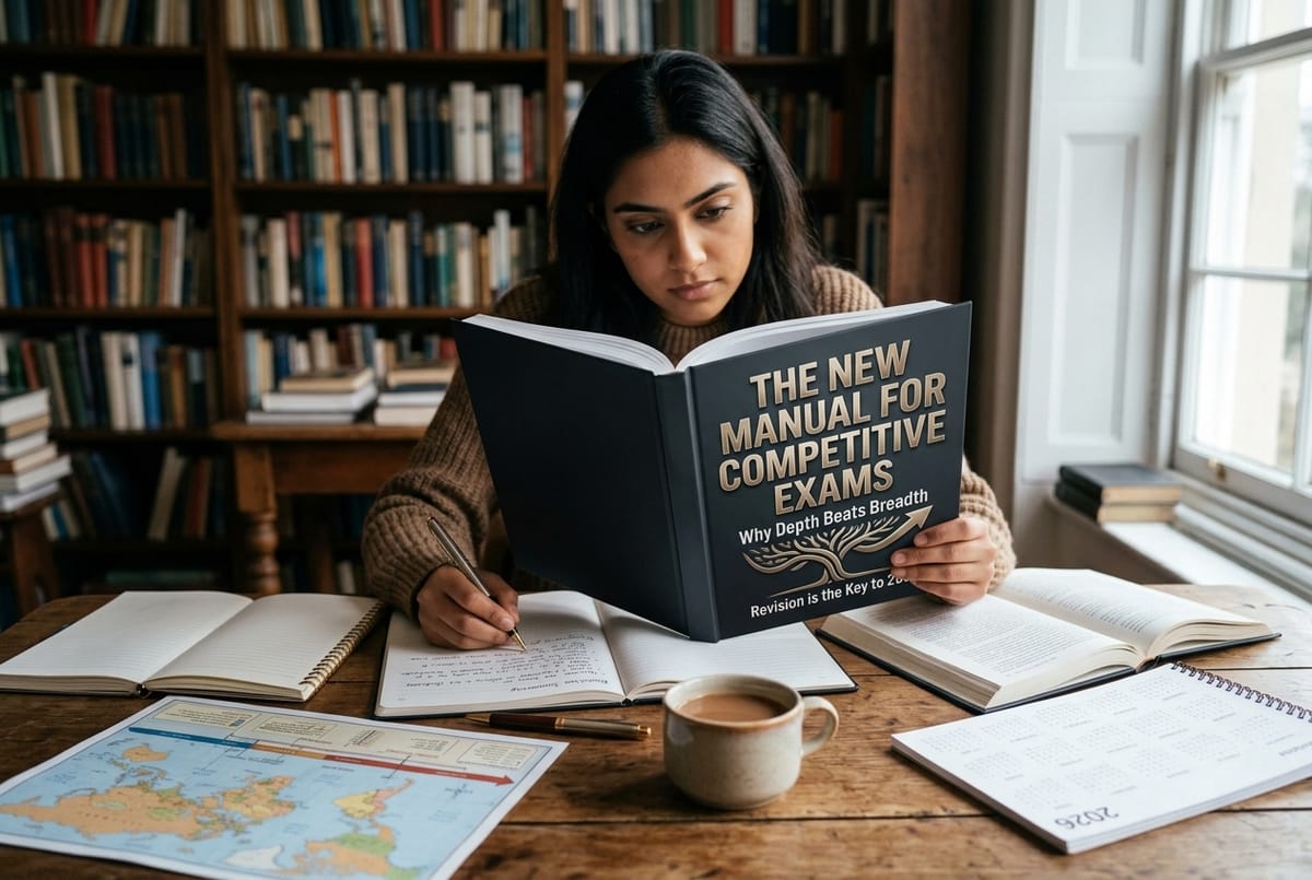 The New Manual for Competitive Exams: Why Depth Beats Breadth and Revision is the Key to 2026