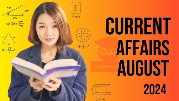 Current Affairs August 2024
