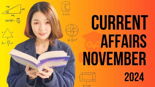 Current Affairs November 2024