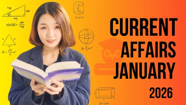 Current Affairs – January 2026