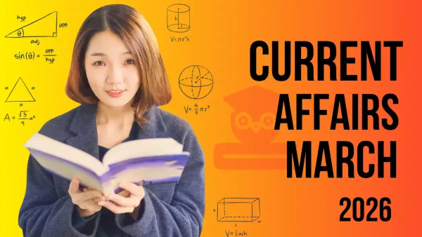 Current Affairs March 2026