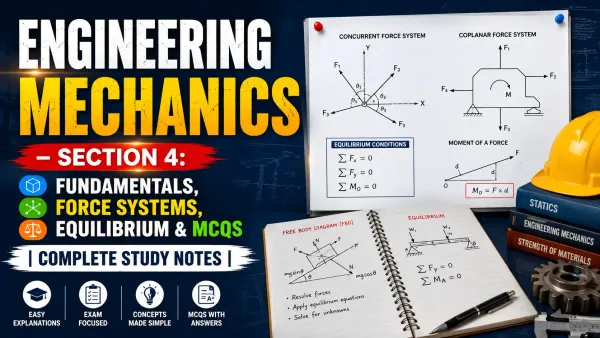 Engineering mechanics: study guide overview